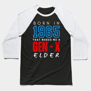 Gen X Elder Baseball T-Shirt